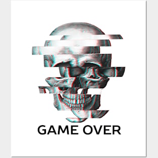 game over Posters and Art